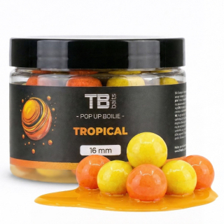 TB Baits Plovoucí Boilie Pop-Up Tropical + NHDC 50g 16mm